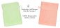 Preview: Betz 10 Stück Waschhandschuhe PALERMO 100%Baumwolle Waschlappen Set Größe 16x21 cm Farbe grün und apricot
