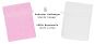 Preview: Betz Lot de 10 gants de toilette PALERMO 100% coton taille 16x21 cm couleur: blanc & rose