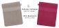 Preview: Betz Lot de 10 gants de toilette PALERMO 100% coton taille 16x21 cm rouge canneberge-gris pierre