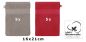 Preview: Betz PALERMO Waschhandschuhe 10er - Frottee Waschlappen - aus 100% Baumwolle – 16 cm x 21 cm – Farbe cranberry-stone