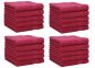 Preview: Betz Lot de 20 serviettes débarbouillettes PALERMO taille: 30x30 cm couleur rouge canneberge