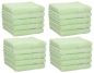 Preview: Betz PALERMO Seifetücher-Set - 20 teiliges Seiftücher-Set -  Handtücher-Set - Händehandtücher - 30 x 30cm – Farbe Grün