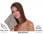 Preview: Betz PALERMO Seifetücher-Set - 20 teiliges Seiftücher-Set -  Handtücher-Set - Händehandtücher - 30 x 30cm – Farbe Stone