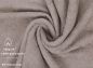 Preview: Betz 20 Piece Face Cloth Set PALERMO 100% Cotton  Size: 30 x 30 cm colour stone