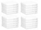 Preview: Betz PALERMO Seifetücher-Set - 20 teiliges Seiftücher-Set -  Handtücher-Set - Händehandtücher - 30 x 30cm – Farbe Weiß