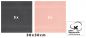 Preview: Betz Lot de 10 serviettes débarbouillettes PALERMO taille 30x30 cm couleurs gris anthracite & abricot