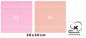 Preview: Betz 10 Stück Seiftücher PALERMO 100% Baumwolle Größe 30x30 cm Farbe rosé und apricot