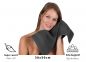 Preview: Betz 20 asciugamani per ospiti Palermo 100 % cotone misure 30 x 50 cm  colore antracite