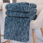Preview: BETZ cosy blanket fleece blanket fluffy blanket - cosy blanket warm soft, sofa blanket, cosy blankets, blanket couch blanket, sofa throw XL 150x200cm MINK