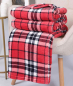 Preview: BETZ cosy blanket fleece blanket fluffy blanket - cosy blanket warm soft, sofa blanket, cosy blankets, blanket couch blanket, sofa throw XL 150x200cm MINK