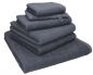 Preview: 3-tlg. Sauna Handtuchset "Premium" - schwarz Qualität 470 g/m², 1 Saunatuch 70 x 200 cm, 2 Handtücher 50 x 100 cm von Betz - Kopie - Kopie