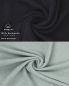 Preview: Betz BERLIN Juego de toallas 12 piezas 100% algodón color jade - grafito