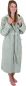 Preview: Betz Set of 3 Bathrobes with hood for men and women - sauna bathrobe 100% cotton - sauna dressing gown– BERLIN colour jade  Size L/XL