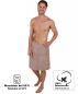 Preview: Betz terry Sauna Kilt with buttons for men 100% cotton 420 g/m² - BERLIN