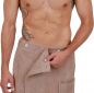 Preview: Betz terry Sauna Kilt with buttons for men 100% cotton 420 g/m² - BERLIN