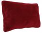 Preview: Betz 1 couverture polaire douce taille 140x190 cm ou 1 coussin rempli toucher peluche tailles d'env. 36x36 cm, 25x50 cm, 20x40 cm ROMANIA couleur rouge foncé