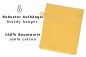 Preview: Betz Set di 20 guanti da bagno PREMIUM misure 16x21 cm 100% cotone colore giallo miele