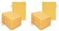 Preview: Betz Set di 20 guanti da bagno PREMIUM misure 16x21 cm 100% cotone colore giallo miele