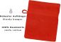 Preview: Betz 20 Piece Wash Mitt Set PREMIUM 100% Cotton 16x21 cm colour red