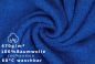 Preview: Betz PREMIUM Waschandschuhe 20-teilig - Frottee Waschlappen - aus 100% Baumwolle – 16 cm x 21 cm Royalblau