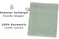 Preview: Betz 20 Manoplas de baño PREMIUM 100% algodón 16x21cm Color verde heno