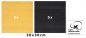 Preview: Betz 10 Lavette salvietta asciugamano per il bidet Premium 100% cotone misure 30x30 cm colore giallo miele e grafite