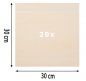 Preview: Betz Paquete de 20 toallas faciales PREMIUM 100% algodón 30x30 cm color beige arena