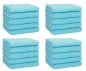 Preview: Betz 20 Piece Face Cloths PREMIUM 100% Cotton 30x30 cm colour turquoise