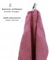 Preview: Betz Lot de 20 serviettes débarbouillettes PREMIUM taille: 30x30 cm 100% Coton couleur fruits de bois
