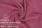 Preview: Betz Lot de 20 serviettes débarbouillettes PREMIUM taille: 30x30 cm 100% Coton couleur fruits de bois