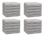 Preview: Betz Paquete de 20 toallas faciales PREMIUM 100% algodón 30x30 cm color gris plata