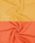 Preview: Betz Paquete de 10 toallas de tocador PREMIUM 100% algodón 30x50 cm color amarillo miel y naranja sanguíneo