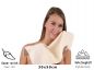Preview: Betz PREMIUM Gästehandtücher-Set - 20 teiliges Gesichtstücher-Set -  Handtücher-Set - Händehandtücher - 30 x 50cm Beige