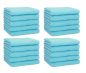 Preview: Betz 20 Piece Guest Towels PREMIUM 100% Cotton 30x50 cm colour turquoise