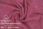 Preview: Betz 20 Piece Guest Towels PREMIUM 100% Cotton 30x50 cm colour wildberry