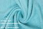 Preview: Betz 20 toallas de tocador PREMIUM 100% algodón 30x50 cm color azul océano
