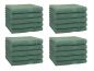 Preview: Betz 20 Piece Guest Towels PREMIUM 100% Cotton 30x50 cm colour fir green