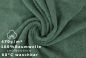 Preview: Betz 20 Piece Guest Towels PREMIUM 100% Cotton 30x50 cm colour fir green