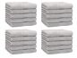 Preview: Betz 20 Piece Guest Towels PREMIUM 100% Cotton 30x50 cm colour silver grey