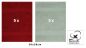 Preview: Betz 10 Piece Towel Set PREMIUM 100% Cotton 10 Guest Towels 30x50 cm colour ruby  and hay green