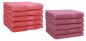 Preview: Betz 10 Piece Towel Set PREMIUM 100% Cotton 10 Guest Towels 30x50 cm colour raspberry and wild-berry