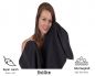 Preview: Betz 10 Hand Towels PREMIUM 100% cotton size 50x100 cm colour graphite