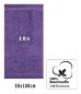 Preview: Betz 10 Asciugamani PREMIUM 100% cotone dimensioni 50x100 cm colore lilla