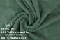 Preview: Betz 10 Asciugamani PREMIUM 100% cotone dimensioni 50x100 cm colore verde abete