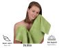Preview: Betz 10 Hand Towels PREMIUM 100% cotton size 50x100 cm colour avocado green