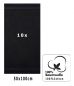 Preview: Betz 10 Asciugamani PREMIUM 100% cotone dimensioni 50x100 cm colore nero