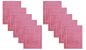 Preview: Betz 10 alfombras de baño PREMIUM 50x70 cm 100% algodón calidad 650 g/m² color rosa