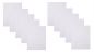 Preview: Betz lot de 10 tapis de bain Premium de taille 50x70 cm 100% coton couleur blanc
