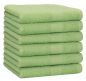 Preview: Betz 6 toallas de baño PREMIUM 100% algodón 70x140 cm color verde manzana