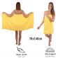Preview: Betz 6 Piece Bath Towels Set PREMIUM 100% Cotton colour yellow